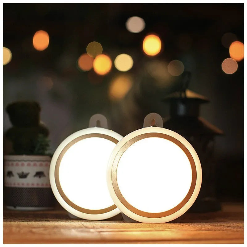 Smart motion sensor LED light unit with circular 80mm diameter design