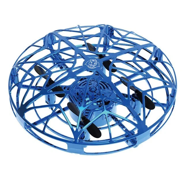 Intelligent Infrared Sensing Mini Drone - Sleek UFO-inspired design, automatic obstacle avoidance, and intuitive hand gesture controls for an exhilarating flying experience.