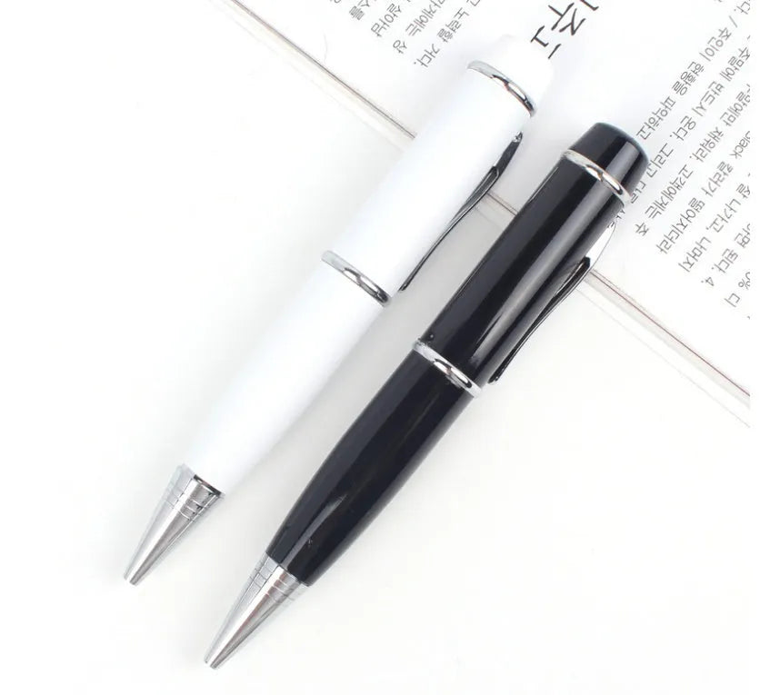 Multi-function U disk pen metal pen laser pointer USB 3.0 flash drive 16GB black