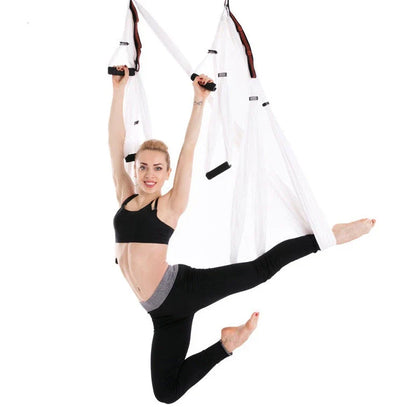 Anti Gravity Yoga Hammock in various colours for aerial fitness and relaxation