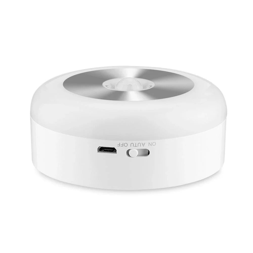 Versatile LED Motion Sensor Night Light with automatic activation, energy-efficient LED, and discreet design for any room in the home