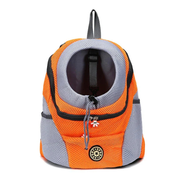 Stylish and comfortable pet carrier backpack in various colors and sizes, suitable for cats and dogs of different weights