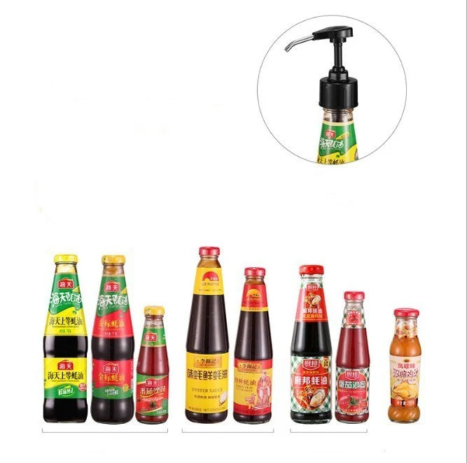 Stainless Steel Oil Cap Pump Top Dispenser for precise liquid control in kitchen