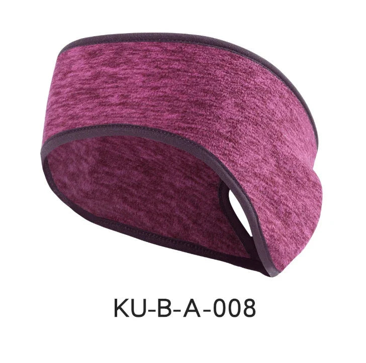 Warm and windproof ear muffs with soft, breathable design for cold weather running and outdoor activities