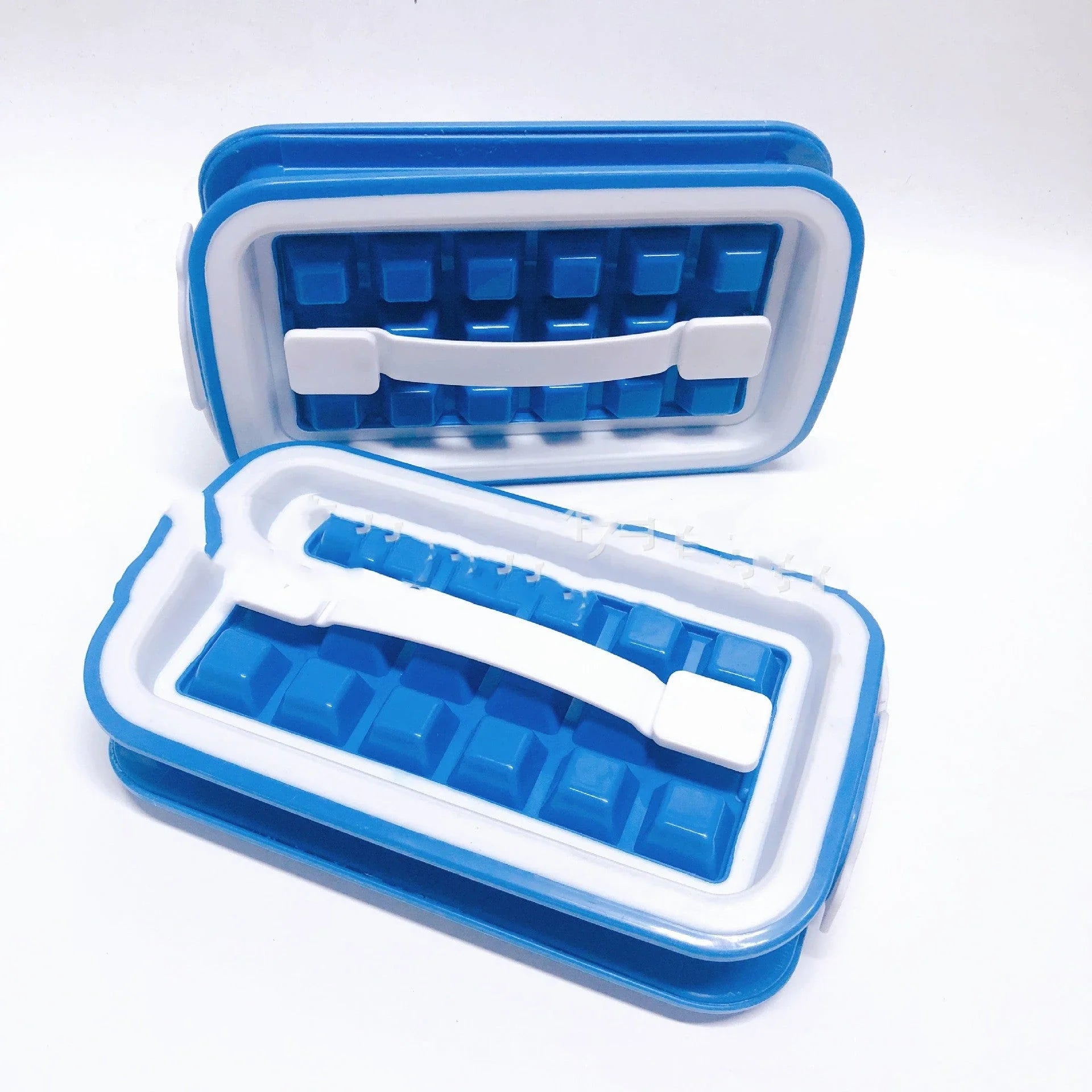Customizable silicone ice cube tray with 36 individual slots for creating unique, slow-melting ice cubes to enhance cocktails, mocktails, and other beverages