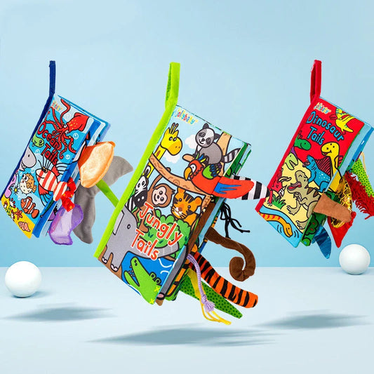 Brightly coloured baby educational toy for early learning and sensory development