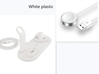 360-degree rotatable wireless charger stand for multiple devices