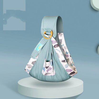 100% cotton baby carrier sling in various colors for secure, hands-free baby carrying