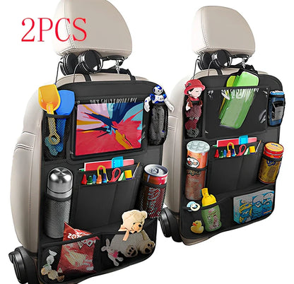 Black waterproof car storage bag measuring 61cm by 41cm with Oxford fabric construction