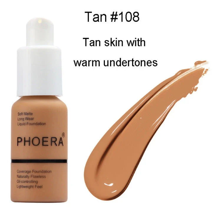 Smooth & Matte Oil Control Concealer Foundation for a flawless, radiant complexion