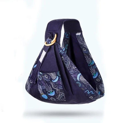 Adjustable baby wrap carrier sling in various colors for comfortable infant nursing