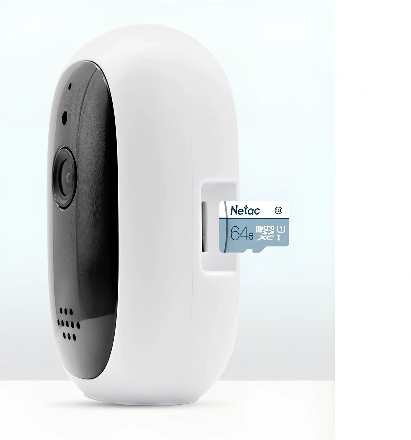 Wireless security camera with cloud storage and mobile monitoring capabilities