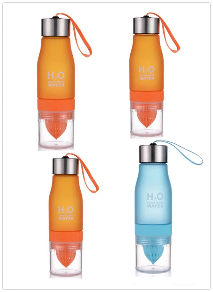 Frosted Plastic Lemon Cup in various colours, BPA-free, 650ml capacity