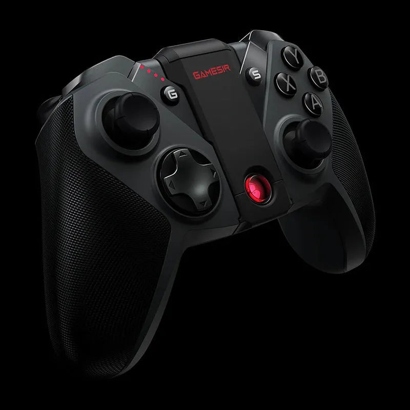 Black Gaishi chicken handle wired game controller with type-C cable