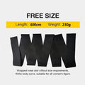 Waist trainer exercise restraint belt showing 10cm width and adjustable length options