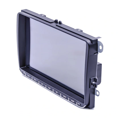 Black 7-inch car navigation player with external power supply for Volkswagen vehicles