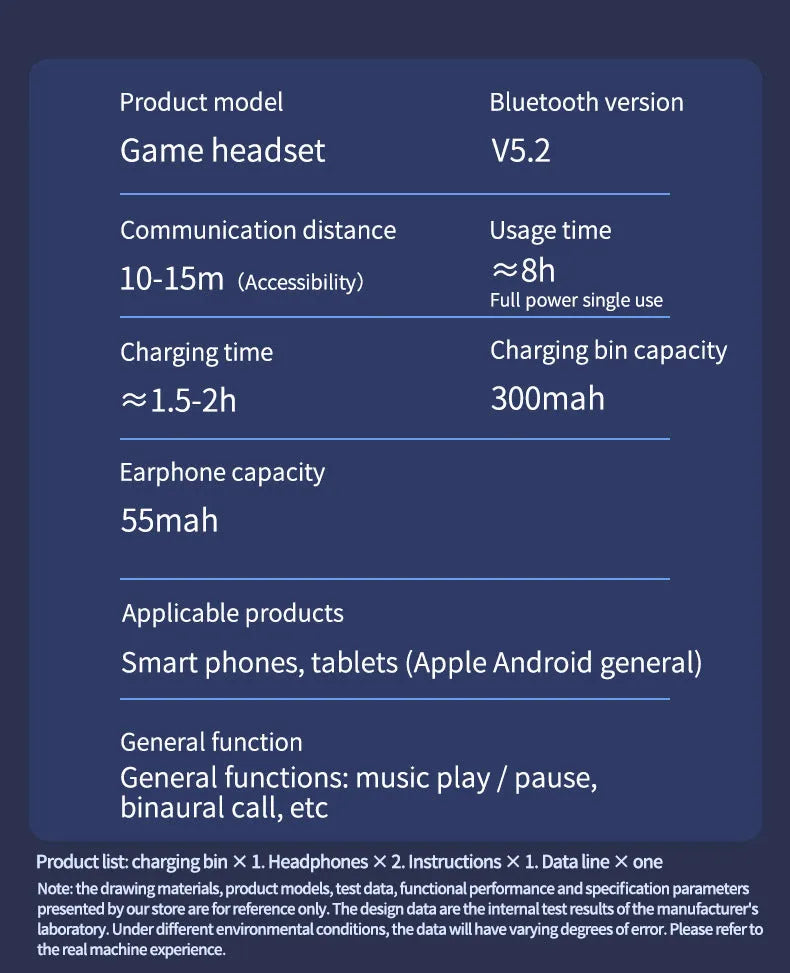 N35 Gaming Bluetooth wireless in-ear headset in black colour with private mould construction