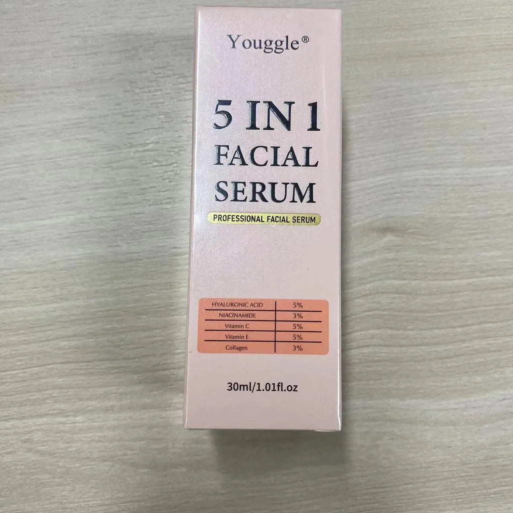 30 ml 5-in-1 face serum bottle for brighter even complexion daily skincare