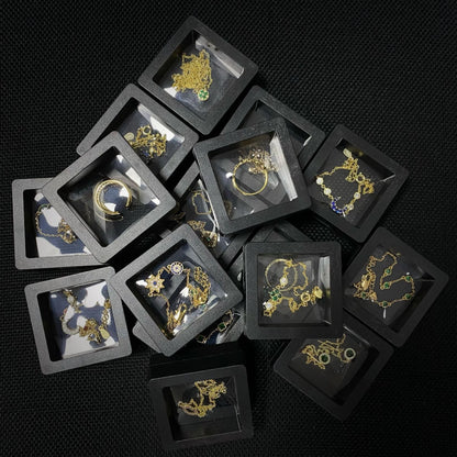 Opal Court Style Glow Gold Plated 14k Yellow Gold Necklace with Flower Pendant