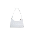 Rhombus women's PU shoulder bag classic all-matching style horizontal square shape black colour with sandwich pocket