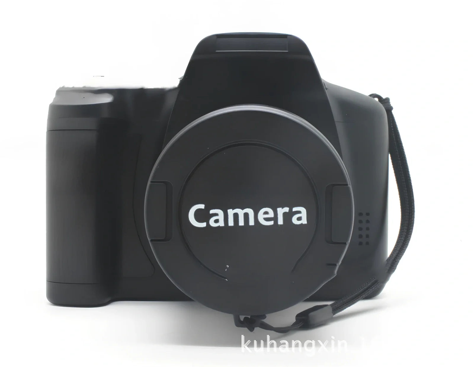 Black XJ05 Digital Video Camera with 2.4-inch LCD and 16x zoom lens for 1080p recording