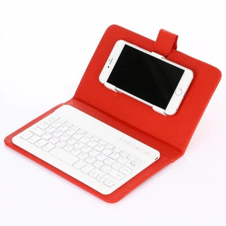 Wireless keyboard case protective cover for Bluetooth devices with compact design