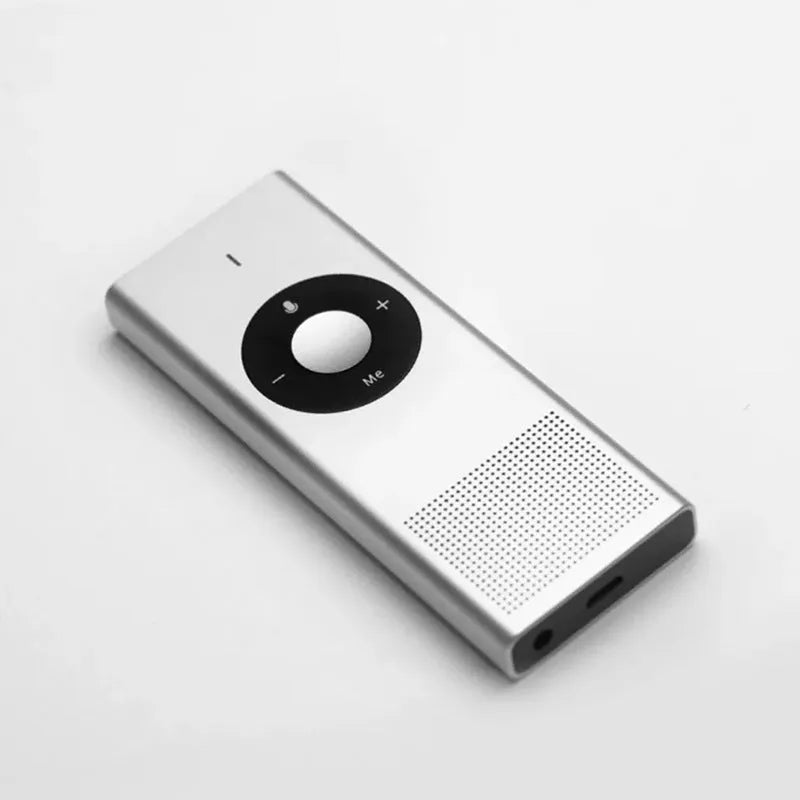 Xiaomi AI Translator portable voice translation device in deep grey supporting 14 languages
