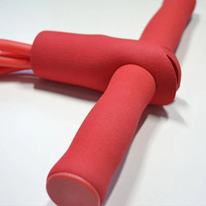 Natural Latex Resistance Trainer with handles for full-body workouts