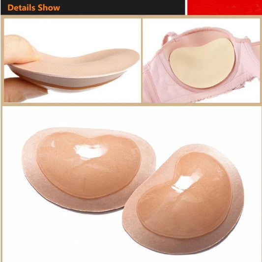 Silicone nipple cover stickers in black and beige for discreet coverage