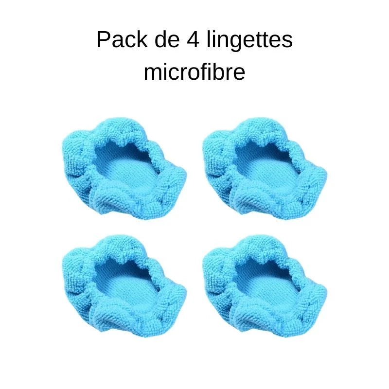 Car Window Brush with microfiber cleaning arm and built-in water sprayer