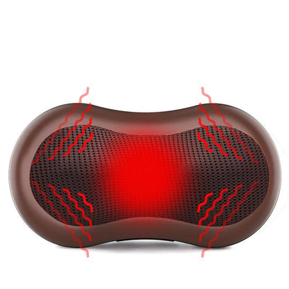 Massager Pillow with multiple head options for customised muscle relief