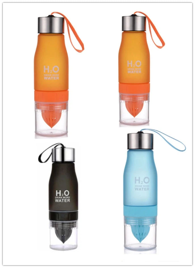 Frosted Plastic Lemon Cup in various colours, BPA-free, 650ml capacity