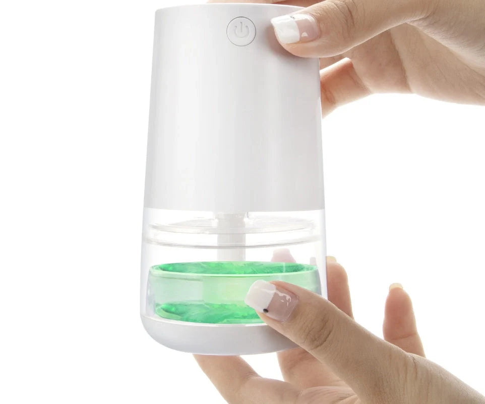 Portable Intelligent Sensing Automatic Alcohol Disinfection Sprayer MGS-9 in white