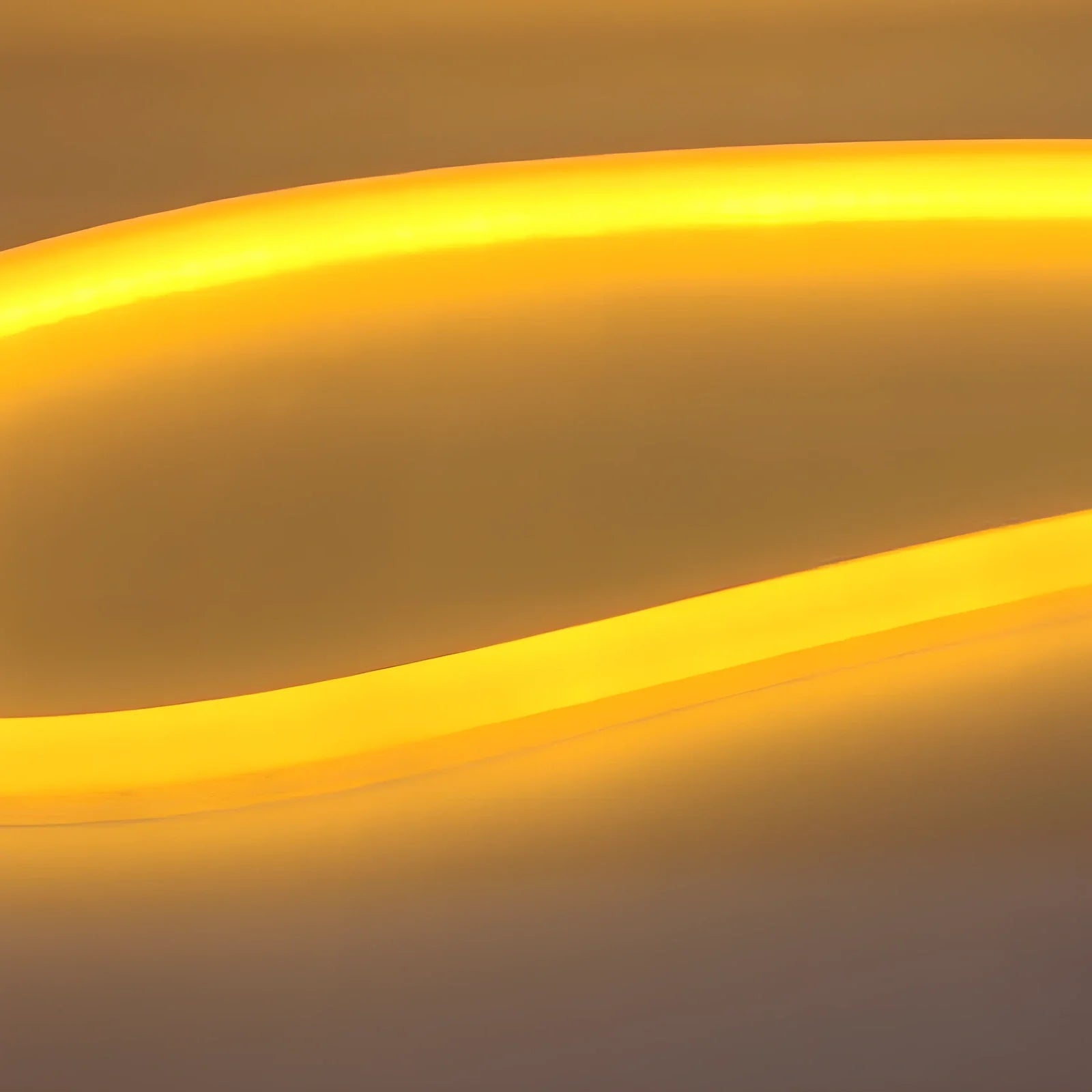 2-piece flexible 45cm LED angel eye DRL strips in white for car headlights, waterproof soft tube design