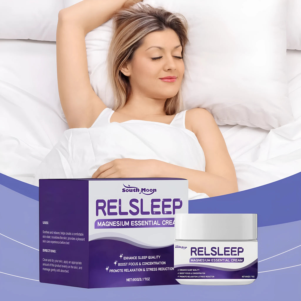 90g jar of sleep magnesium essence cream with honey and soothing ingredients