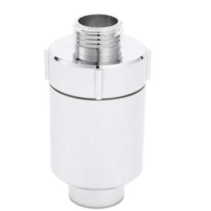 Multi-function shower water purifier with stainless steel finish