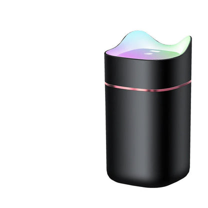 USB household desktop colorful humidifier with animal design and gradient lights