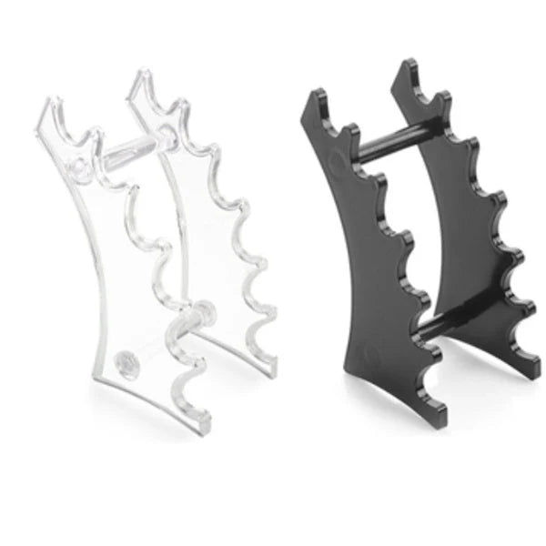 14-hole makeup brush holder in various colours for organizing and drying brushes