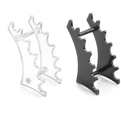 14-hole makeup brush holder in various colours for organizing and drying brushes