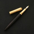 Business fountain pen with rotary ink system and stainless steel 0.7mm nib in Ebony colour