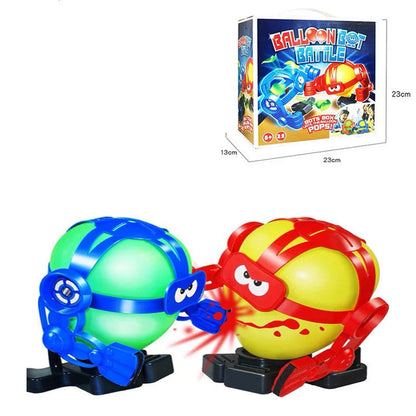 Interactive Balloon Battle Robot Toy with remote control and multi-colour balloons