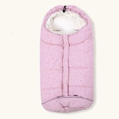 Winter windproof baby sleeping bag in velvet fabric, size 100x100cm