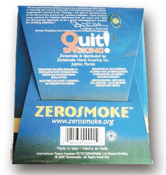 Zerosmoke Auricular Therapy Magnet for natural smoking cessation support