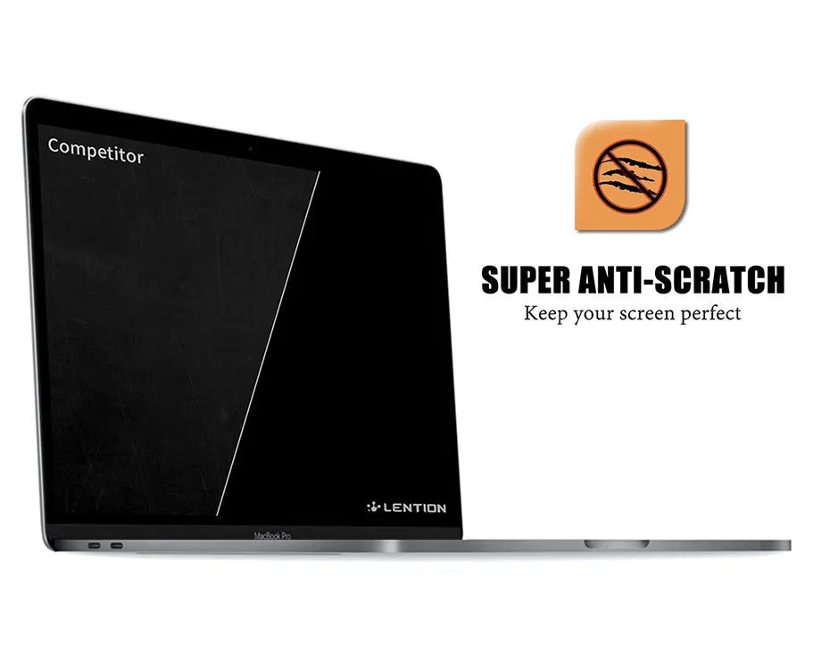 Lansheng matte anti-glare screen protector film for 13-inch MacBook Pro laptop.