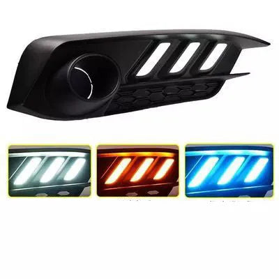 Car front beacon profile light for B T Civic with blackened acrylic shade