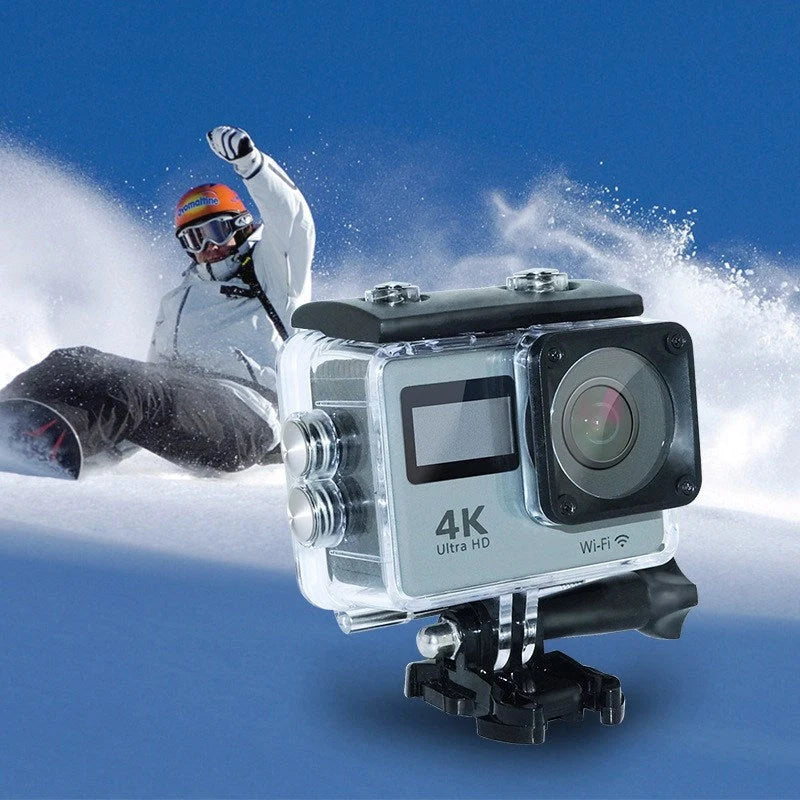 Underwater diving camera with 8MP resolution and 30m waterproof capability