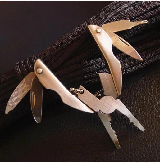 Compact 2cr13 steel mini multi-tool pliers with folding design for easy storage