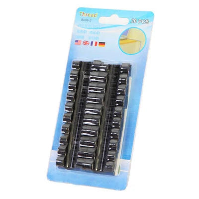 Premium cable organizer clips made of durable ABS resin for tidy Kiwi workstations and home entertainment setups