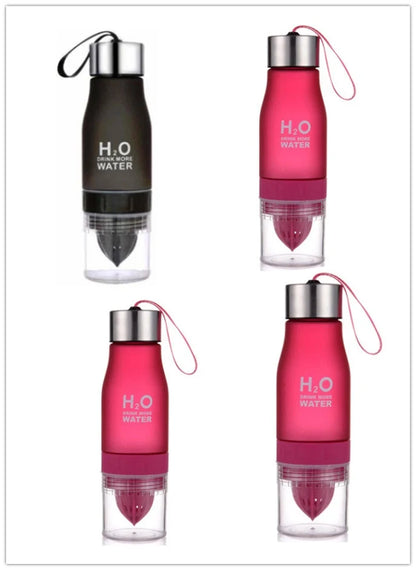 Frosted Plastic Lemon Cup in various colours, BPA-free, 650ml capacity