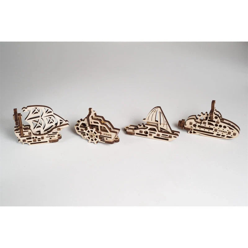 Wooden Fingertip Rubik Cube puzzle with various themes